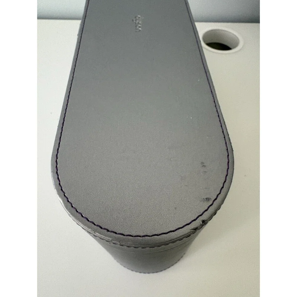 Dyson Supersonic Presentation Case Storage Box Only Silver Black Velvet Lined